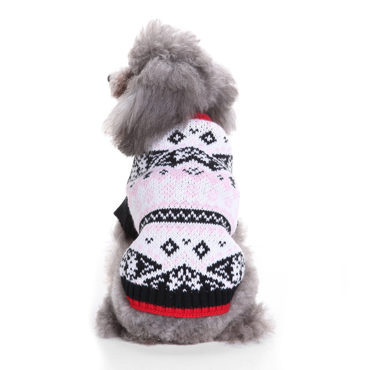 Dog Sweater Christmas snowflake halloween Style Fall And Winter Clothes Winter Coat Pet Clothes