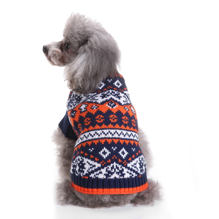 Dog Sweater Christmas snowflake halloween Style Fall And Winter Clothes Winter Coat Pet Clothes
