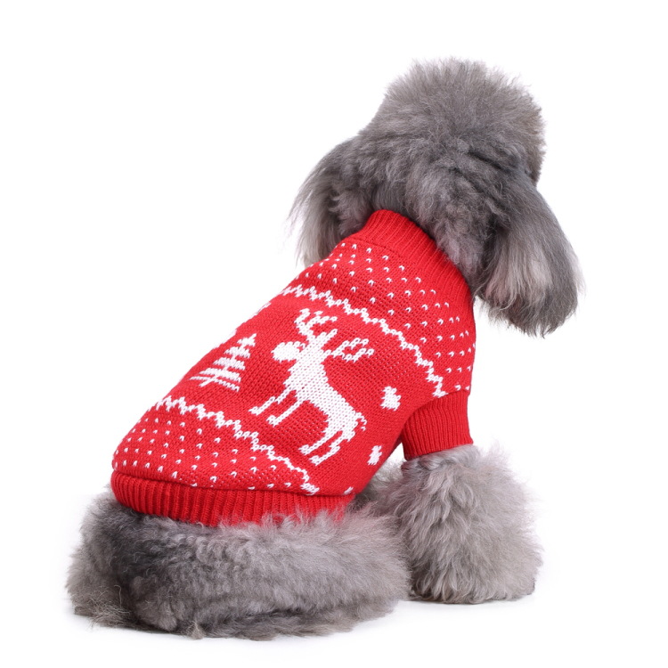 Dog Sweater Christmas snowflake halloween Style Fall And Winter Clothes Winter Coat Pet Clothes