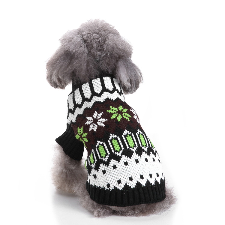 Dog Sweater Christmas snowflake halloween Style Fall And Winter Clothes Winter Coat Pet Clothes