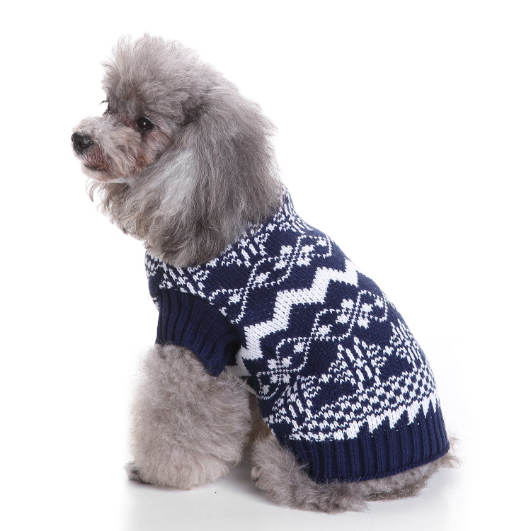 Dog Sweater Christmas snowflake halloween Style Fall And Winter Clothes Winter Coat Pet Clothes