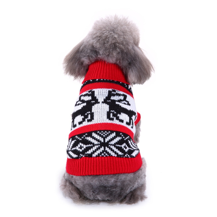 Dog Sweater Christmas snowflake halloween Style Fall And Winter Clothes Winter Coat Pet Clothes