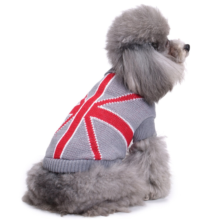 Dog Sweater British Style spring Clothes Pet Clothes Suitable For All Kinds Of Dogs 