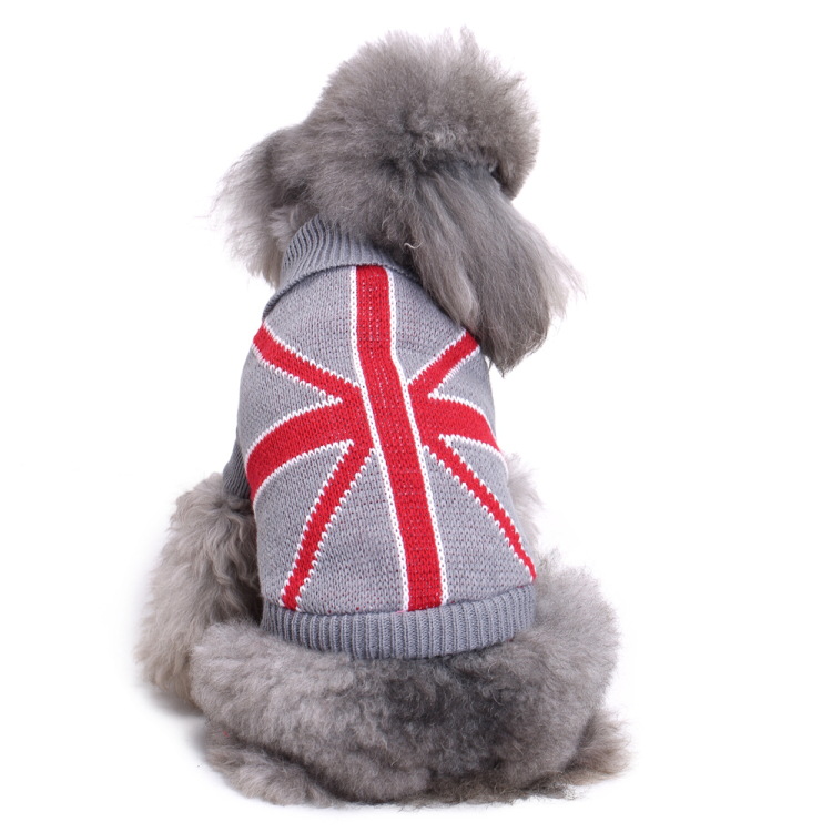 Dog Sweater British Style spring Clothes Pet Clothes Suitable For All Kinds Of Dogs 
