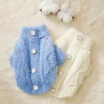 Cat Faux Mink Knit Sweater Warm Clothes Comfortable Cat Knitted Autumn And Winter Clothing