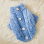 Cat Faux Mink Knit Sweater Warm Clothes Comfortable Cat Knitted Autumn And Winter Clothing