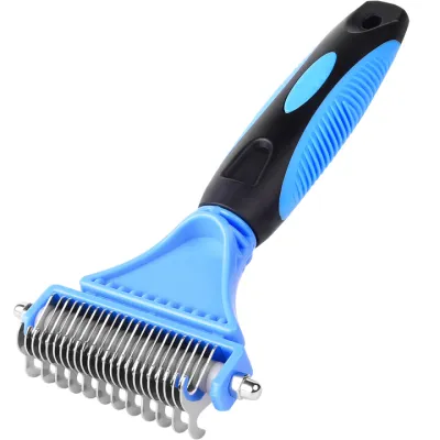 Cat Dog Double Sided Hair Removal Cleaning Comb 01