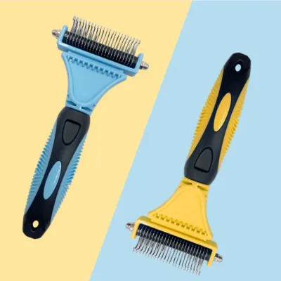 Cat Dog Double Sided Hair Removal Cleaning Comb 02