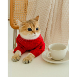 Cat Twist Knitting Sweater Warm And Comfortable Cat Autumn And Winter Clothing
