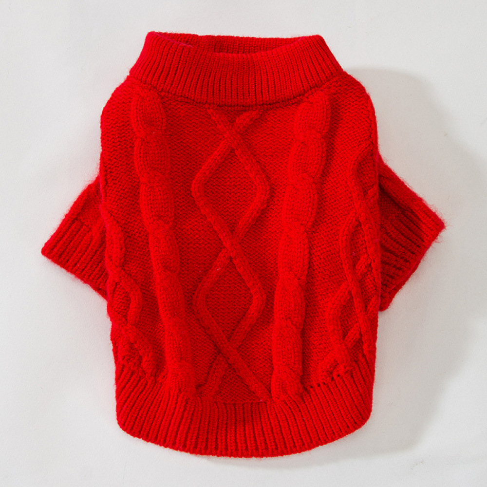 Cat Twist Knitting Sweater Warm And Comfortable Cat Autumn And Winter Clothing