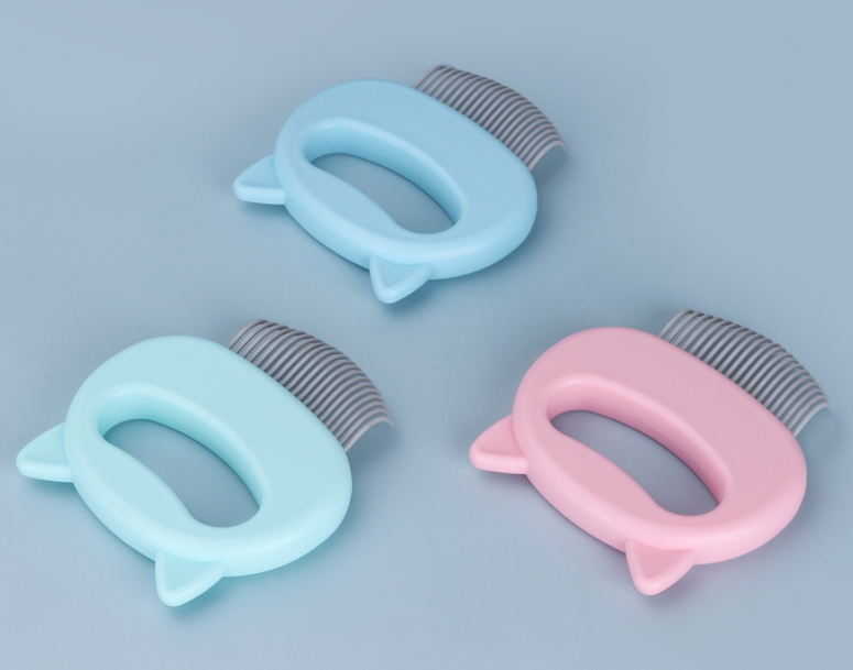 Cat Dog Stainless Massage Steel Shell Comb