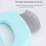 Cat Dog Stainless Massage Steel Shell Comb