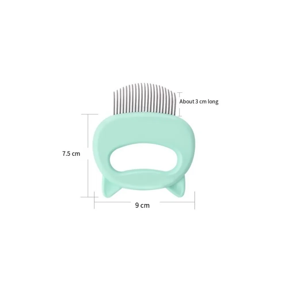 Cat Dog Stainless Massage Steel Shell Comb