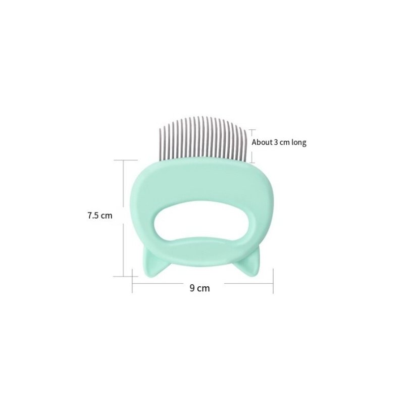Cat Dog Stainless Massage Steel Shell Comb