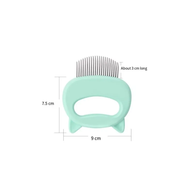 Cat Dog Stainless Massage Steel Shell Comb