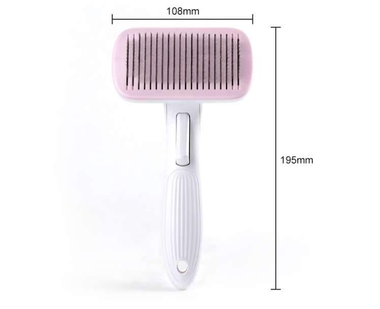 Cat Dog Square Massage Hair Removal Brush