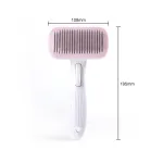 Cat Dog Square Massage Hair Removal Brush