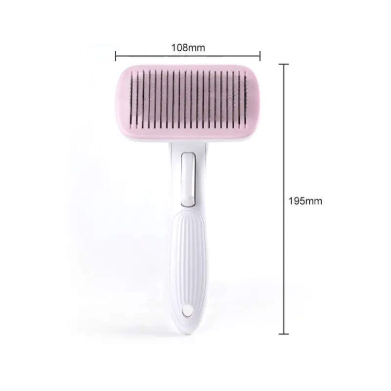Cat Dog Square Massage Hair Removal Brush