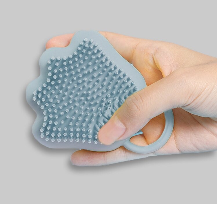 Cat's Claw Shaped Silicone Massage Brush