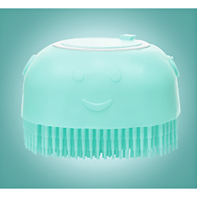 Cat Dog Square Silicone Bath Brush 01
