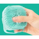 Cat Dog Square Silicone Bath Brush