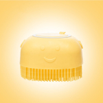 Cat Dog Square Silicone Bath Brush
