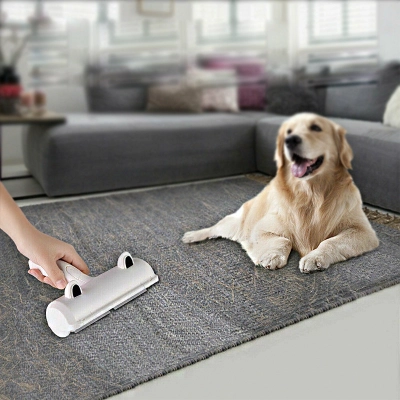 Dog Rotary Roller Hair Remover Sticky Brush 01
