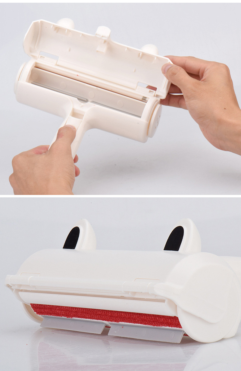Dog Rotary Roller Hair Remover Sticky Brush