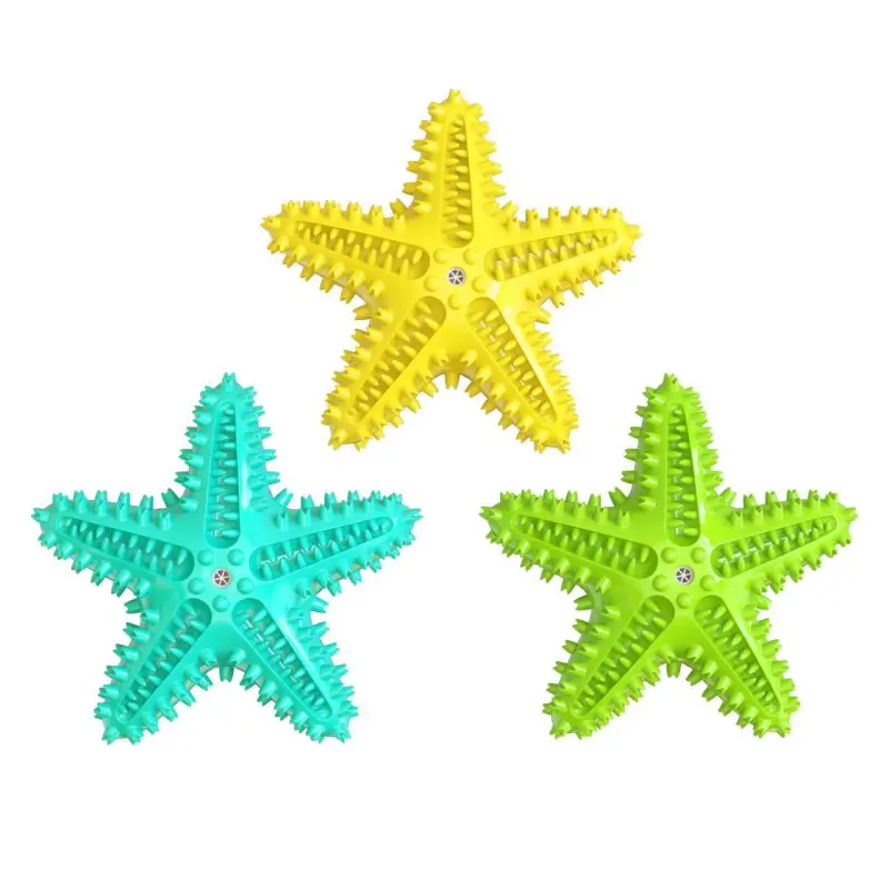 Dog Chew Toy Rubber Molar Starfish07