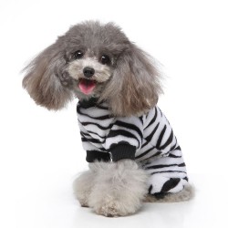 Dog Pajamas Dog Homewear Cotton Printed Dog Clothes Stay Warm And Comfortable