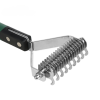 Cat Dog Pet Cleaning Rake Comb Stainless Steel Double Sided Pet Brush For Easy Grooming Of Mats And Tangles