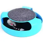 Cat Mice & Plush Cat Toys Motion Cat Toy Mouse Automatic Rotating Teaser Pop Play Hide and Seek Hunt Toy