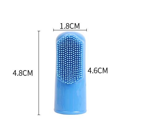 Cat Dog Oral Cleaning Finger Toothbrush