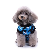 Dog Recovery Suit Camouflage Gown Post-operative Care Clothes