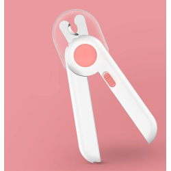 Cat Dog Pet Nail Clipper Stainless Steel Trimmer Led Light Nail Clipper With Safety Guard To Avoid Over Cutting