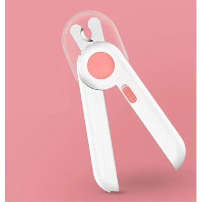 Cat Dog Led Light Nail Clipper With Safety Guard 01