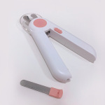 Cat Dog Led Light Nail Clipper With Safety Guard