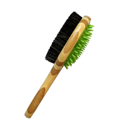 Cat Dog Pet Bath Brush 2-in-1 Grooming Brush Massage Brush 01