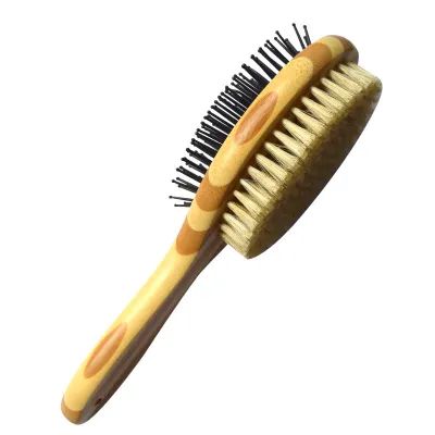 Professional 2-in-1 Dog Grooming Massages Brush 02