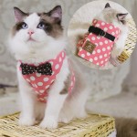 Fashion Vest Drawstring Comfortable Fit Vest Sleeveless Design Makes Cat Movement More Convenient
