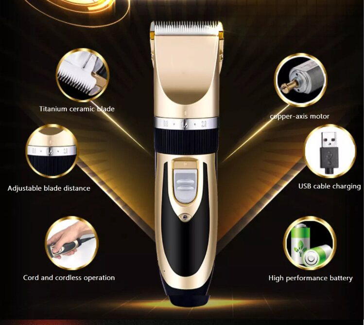 Cat Dog Rechargeable Bass Hair Clipper