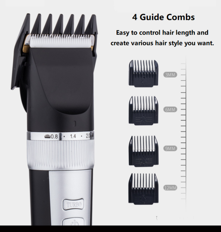 Rechargeable Cat Dog Electric Hair Clipper with LCD Screen