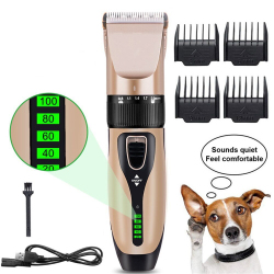 Cat Dog Hair Trimmer Rechargeable Pet Electric Hair Clipper  Grooming Hair Clipper USB Charging