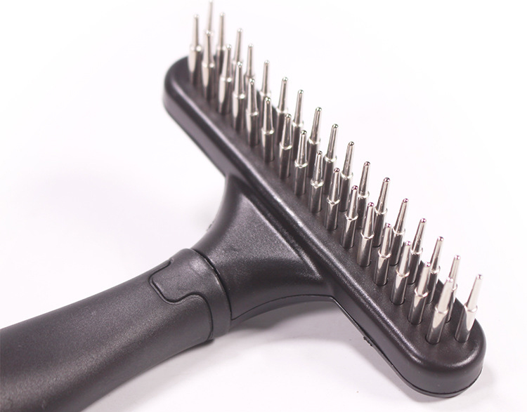 Stainless Steel Dog Cleaning Rake Comb