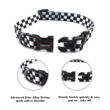 QQPETS Printing Trendy Adjustable Dog Collar01