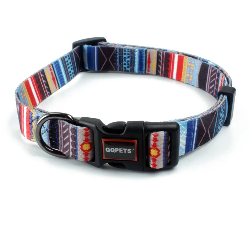QQPETS Printing Trendy Adjustable Dog Collar09