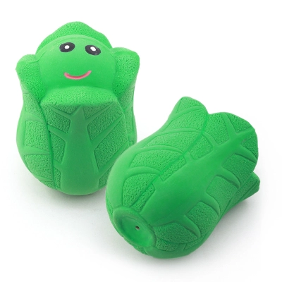 Dog Sounding Toys Rubber Bok Choy 01