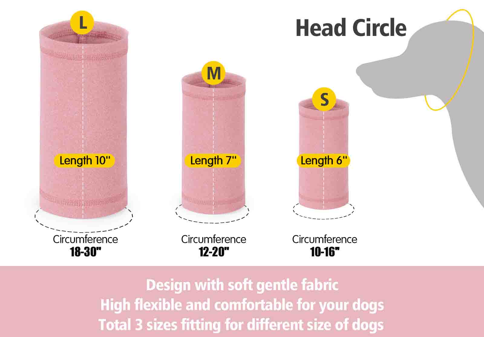 Dog Head Covers For Anxiety Relief