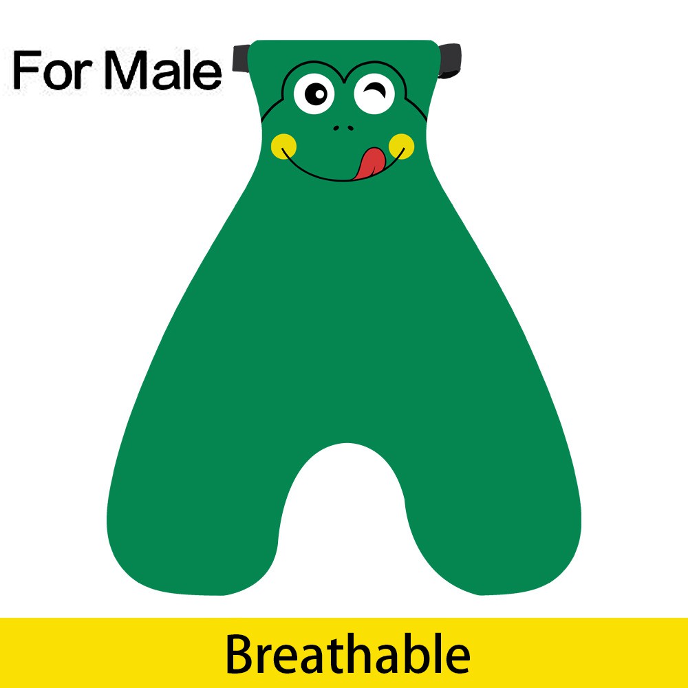 Dog Protective Equipment & Nursing Clothes Frog Style Waterproof Anti-dirty Wet Apron Warm Dog Belly Bib Dog Apron Protection Easy To Clean