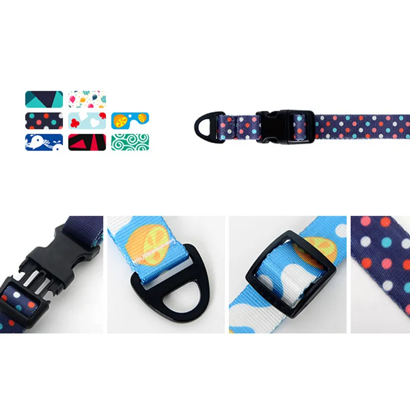 Dog Collar Leash Set With Adjustable Pet Collar And Strangle Resistant P Leash